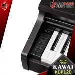 [Bangkok & Metropolitan Region to send Grab Quick] Kawai KDP-120 Black, Rosewood, White [free free gift] [100%authentic] [Free delivery from the center] Red turtle