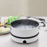 Xiaomi Mi, Mijia Zhiwu Soup Soup Soup, not stuck with vertical cover, electromagnetic stove, 4 liters of multi -purpose gas stove in households, soup, thick boiler