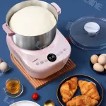 LAHOME เครื่องผสมแป้ง 804D-Pink 5L เครื่องผสมแป้งเครื่องผสมแป้งเครื่องผสมแป้งไฟฟ้าสำหรับเครื่องตีแป้งแบบตั้งพื้น