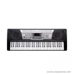 MK คีย์บอร์ดไฟฟ้า 61 คีย์ MK-829 มีช่องเสียบ USB + ฟรีอแดปเตอร์ และที่วางโน้ต Music Arms MK-829