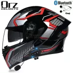 Motorcycle, Bluetooth, Flip Up Visor Dual, CASCO Moto lens, Motocross motorcycle helmet