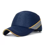 ทำงานความปลอดภัย Bump Cap เบสบอลหมวกสไตล์ผ้า Hi-Viz Anti-Collision หมวกหมวกนิรภัยป้องกันซ่อม