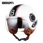 BEON B-110 Open Hats, Motorcycle Motorcycle Casco CapaceTe Jet Vintage Retro, knockworm helmet, ECE helmet