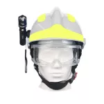ความปลอดภัยหมวกกู้ภัยกู้ภัยฉุกเฉิน Fire ABS หมวกกันน็อกไฟหน้าและแว่นตาป้องกัน Fire Fighter หมวกนิรภัย