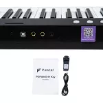 New/Touching Key Piano Fah 61 Pastel Poppiano Key Board 61 Key Key, Hand Guide+Piano Potenia 61 Key