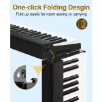 New Product Touching./Free .. Piano Bag 88 Pastel Pop88, intelligent piano 88 keyboard, electric keyboard 88 Key