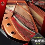 [Bangkok & Metropolitan Region Send Grab Quick] Piano Yamaha C7X POLISHED EBONY color [free free gift] [with checking QC] [100%authentic from zero] [Free delivery] Red turtle