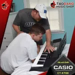 [Bangkok & Metropolitan Region Send Grab Quick] Casio CTX700 + Full Option CT-X700 [Free free gift] [Free delivery from 3 years] Red turtle