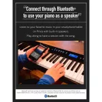 Casio Piano Privia PX-S3000 with a stand and chair