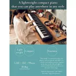 CASIO Digital Piano Model CDP-S150 with a stand and chair