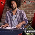 [Bangkok & Metropolitan Lady to send Grab Urgent] Keyboard Yamaha Psre473 PSR-E473 [100%authentic] [Free free gift] [Free delivery] [Insurance from the center] Red turtle