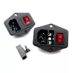 SIMAX3D 15A 250V สวิตช์ไฟ AC ปลั๊กไฟ AC 3 ขา