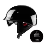 Black Vintage Vintage, Motorcycle helmet. Dot helmet has been approved. Retro Moto Casco Capactete Motociclistas Capactete
