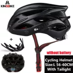 KINGBIKE 2021ออกแบบใหม่สีดำหมวกกันน็อคจักรยาน MTB จักรยานเสือภูเขาขี่จักรยานหมวกกันน็อกจักรยาน Casco Ciclismo จักรยานขนาด L-XL