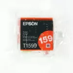EPSON R2000 Ink Cartridge -T1599 Orange C13T159990 no Retail Box Genuine Epson R2000 orange in vacuum envelopes