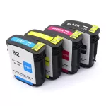 High quality Fusica, 4 -color ink cartridge, Ch565A BK C4911A C Y M for HP Designjet 10PS 120NR 20PS 500plus