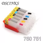 Pgi-750 Cli-751 In Cartridge For Ip7270 Ip8770 Mg5470 Mg5570 Mg5670 Mg6370 Mg6470 Mg6670 Mg6770 Mg7170 Mg7570 Mx727 750
