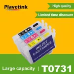 Plavetin T0731 Refill In Cartridge For Stylus Tx200 Tx210 Tx209 Tx213 Tx220 Tx400 Tx409 Tx410 Tx300f Tx550w Printer