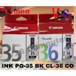 Canon PGI-Black Cartridge and BK Cli-36 CO 100% authentic color