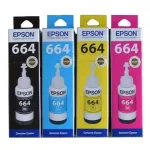 หมึกเติม Epson T664 BK,C,M,Y