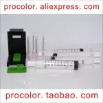 303 S BK XL CISS Refill Inkjet Cartridge Dye Ink Refill Kit for HP303XL Photo Envy 6220 6230 6232 6234 7130 7134 7830 Printer