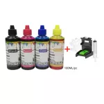 30ml Ink Universal Refill Ink Kit Replacement for HP 46 Ink Cartridge Ciss for Deskjet 2520HC 2025HC 2029 4729 Printer