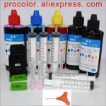 PG740XL CL741 Dye Ink Refill Kit Tool for Canon Pixma TS5170 TS 5170 MG 2270 3270 3270 3670 MX 527 477 397 537 PRINTER