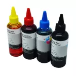 Printer Ink Ciss Refill Cartridge Dye Ink For Canon Inkjet Printer 100ml X 4 Bottle