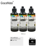 Gracemate Ink Refill Kit 46 Compatible for HP Deskjet HC 2520HC 20229 1989 4729 Printers