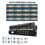 HDMI 12x12 12 Input 12 Output HDMI VIDEO WALL MATRIX SWITCHERS Commercial display and Safety Inspection System