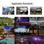 HDMI 12x12 12 Input 12 Output HDMI VIDEO WALL MATRIX SWITCHERS Commercial display and Safety Inspection System