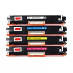 Fusica คุณภาพสูง CF350A CF351A CF352A CF353A 130A ตลับหมึกเลเซอร์สีสำหรับ HP Color LaserJet Pro CP1025/1025NW/ MFP M175A/M175NW/M275