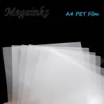 A4 Digital Inkjet Printing Film 75u Transparent Double Sided Adhesive Film Transfer Dtf Film Printing For Hot Melt Powder