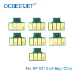 For Hp 831 Ink Cartridge Chip For Hp Latex 110 310 315 330 335 360 365 370 560 570 L360 L365 L330 Printer Bk C M Y Lc Lm Op
