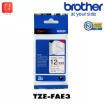 TZE-FAE3 Brother  12mm Label Tape