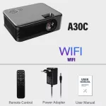 Aun A30C, a mini projector, home projector, Projector Projector 4K WIFI