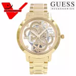 GUESS Watch Model Quattro Clear GW0300L2 Gold Gold, CMG 2 years, genuine new products