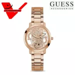 GUESS Watch Model Quattro Clear GW0300L3 Genuine Rose Gold Color Guaranteed CMG 2 years, authentic new products