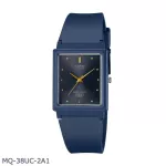 Unisex Watch Women's Watch Men's wristwatch Casio Standard Rasin Strap model MQ-38 MQ-38UC-2A1, MQ-38UC-2A2, MQ-38UC-4, MQ-38UC-8A
