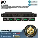 ITC Audio: T-4240DS by Millionhead (Amplifier for Broadcasting Suitable for places that need multiple ample channels)