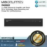 Lab Gruppen: Fad602 By Millionhead (2 x 60W Amplifier using Direct Drive, Dante Networking and Energy Star)