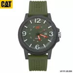 Caterpillar CAT WATCHES นาฬิกาข้อมือผู้ชาย รุ่น GROOVY LF.111.23.330 สายซิลิโคนนุ่ม LF.111.23.330