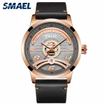 SMAEL MEN's Luxury Big Brand Quartz Watch Fashion Waterproof Designer Wrist Wrist SL-9173