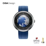 [1 year warranty] Ciga Design U Series Blue Planet Mechanical Watch - Blue Planet