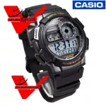 Veladeedee นาฬิกา  Casio Standard AE-1000W นาฬิกาข้อมือผู้ชาย สายเรซิ่น รุ่น   AE-1000W-1A  ดำ