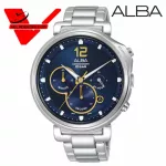 Veladeedee Alba Signo Chronograph Men Watch Men's Stainless Steel Watch Model AT3D67X