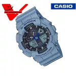 Veladeedee นาฬิกา  Casio G-shock ประกันCMG นาฬิกาข้อมือชาย 2 ระบบ นาฬิกาข้อมือ สายเรซิ่น รุ่น Limited Edition GA-100DE-2A