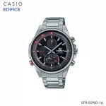 CASIO Men's Watch Edifice Chronograph Slim EFR-S590D-1AV Decorated with sapphire crystal EFS-S590D-1A
