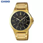 นาฬิกาข้อมือ Casio Standard Men สายแสตนเลส เรือนทอง MTP-V300G
