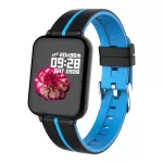 Smart bracelet, screen color, heart rate Blood pressure meter Warning of Bluetooth Tel. Smartwatch waterproof TH34342